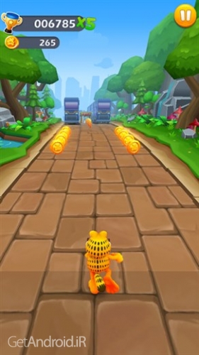 دانلود بازی Garfield Rush اندروید