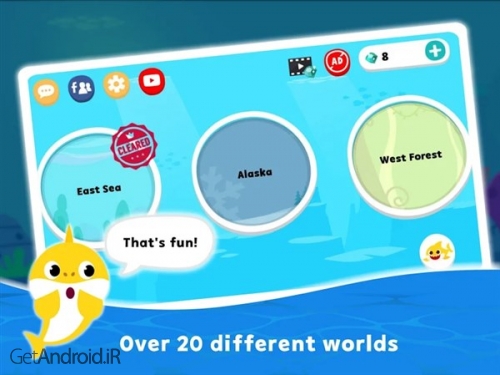 دانلود بازی Baby Shark Adventure اندروید
