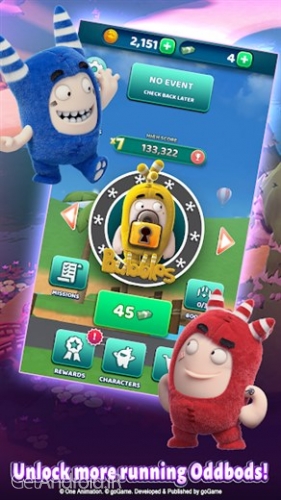 دانلود برنامه Oddbods Turbo Run اندروید