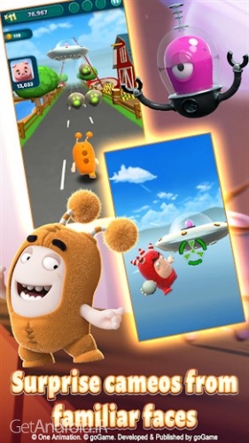 دانلود برنامه Oddbods Turbo Run اندروید