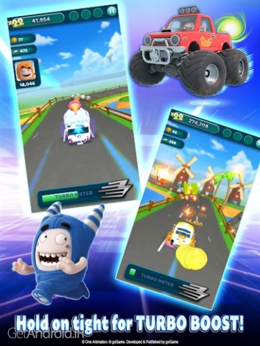دانلود برنامه Oddbods Turbo Run اندروید