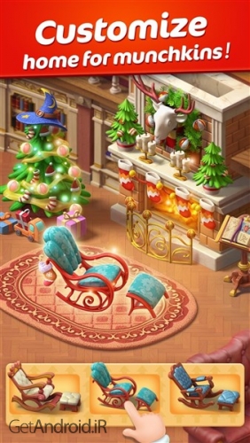 دانلود بازی Munchkin Match Magic Home Building اندروید