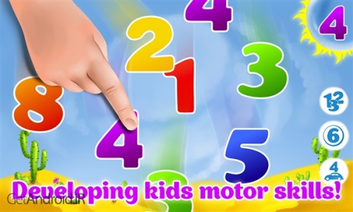 دانلود بازی Learning numbers for toddlers اندروید