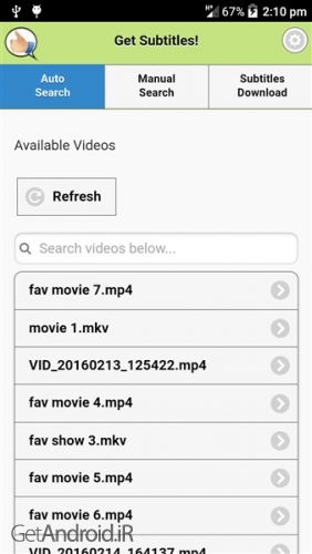 دانلود برنامه Get Subtitles اندروید