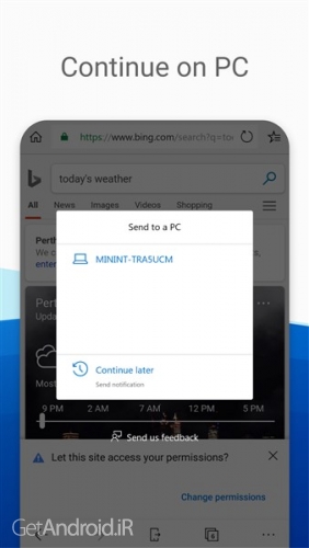 دانلود برنامه Microsoft Edge اندروید