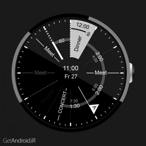 دانلود برنامه Sectograph اندروید