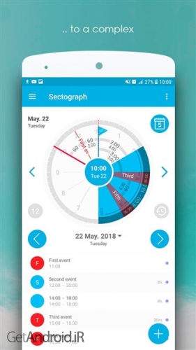 دانلود برنامه Sectograph اندروید