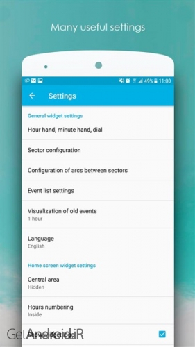 دانلود برنامه Sectograph اندروید