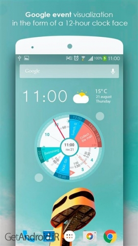 دانلود برنامه Sectograph اندروید