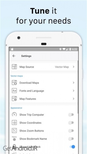 دانلود برنامه Guru Maps Pro Offline Maps Navigation اندروید