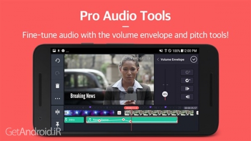دانلود برنامه KineMaster – Pro Video Editor اندروید