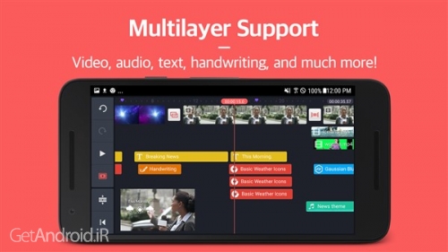 دانلود برنامه KineMaster – Pro Video Editor اندروید
