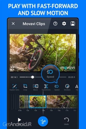 دانلود برنامه Video Editor Movavi Clips اندروید