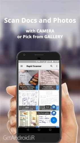 دانلود برنامه Camera Scanner, Scan Documents - Rapid Scanner اندروید