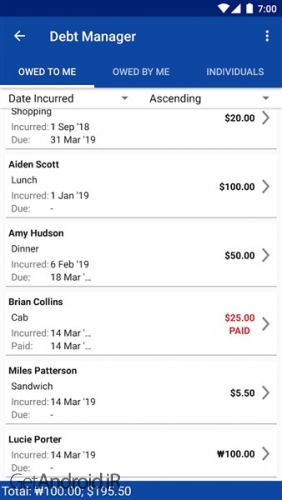 دانلود برنامه Debt Manager and Tracker Pro اندروید