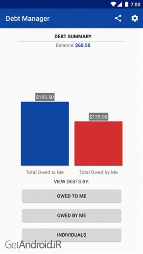 دانلود برنامه Debt Manager and Tracker Pro اندروید
