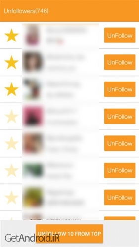 دانلود برنامه Unfollow Users اندروید