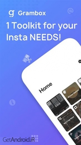 دانلود برنامه Gbox Toolkit for Instagram اندروید