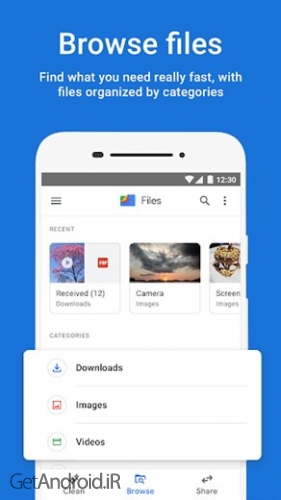 دانلود برنامه Files by Google اندروید