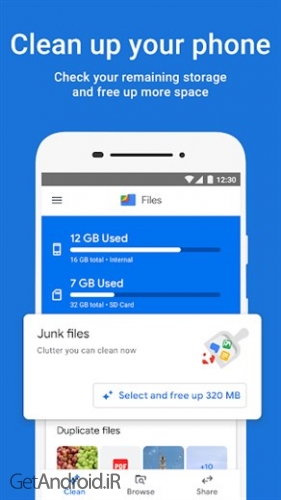 دانلود برنامه Files by Google اندروید