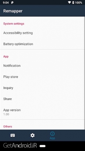 دانلود برنامه Remap buttons and gestures اندروید