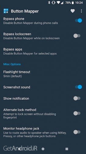 دانلود برنامه Button Mapper اندروید
