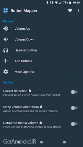 دانلود برنامه Button Mapper اندروید