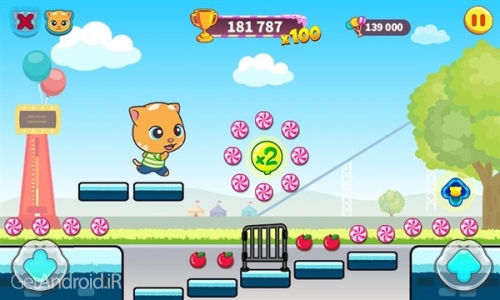 دانلود بازی Talking Tom Candy Run اندروید