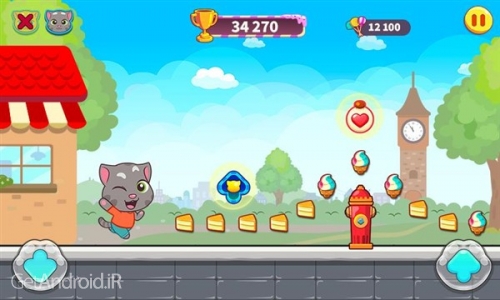 دانلود بازی Talking Tom Candy Run اندروید