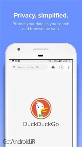 دانلود برنامه DuckDuckGo Privacy Browser اندروید