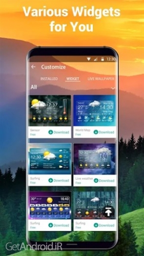 دانلود برنامه Weather Radar Pro اندروید