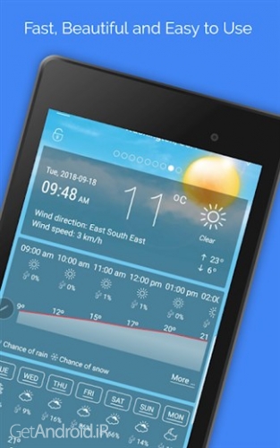 دانلود برنامه Weather Radar Pro اندروید