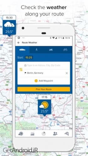 دانلود برنامه Morecast Weather اندروید