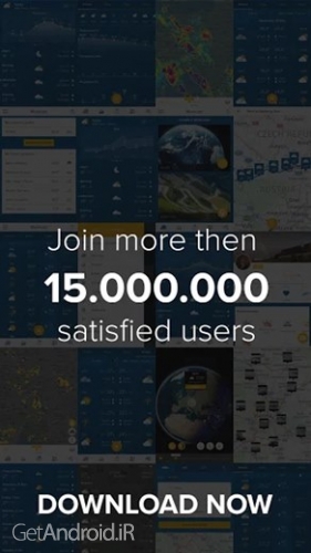 دانلود برنامه Morecast Weather اندروید