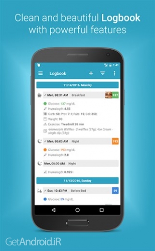 دانلود برنامه Diabetes M اندروید