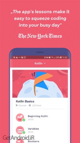 دانلود برنامه Mimo Learn to Code اندروید