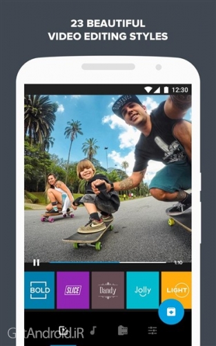دانلود برنامه Quik Free Video Editor اندروید