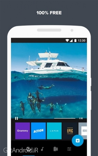 دانلود برنامه Quik Free Video Editor اندروید