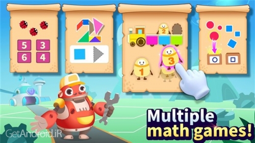 دانلود بازی Little Panda s Math Adventure اندروید