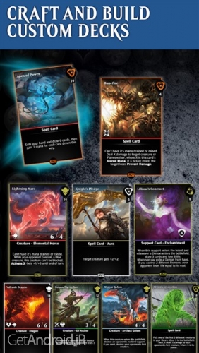 دانلود بازی Magic The Gathering - Puzzle Quest اندروید