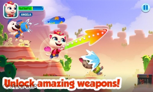 دانلود بازی Talking Tom Splash Force اندروید