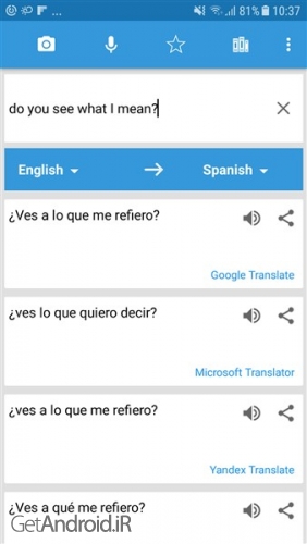 دانلود برنامه Translate Photo, Voice & Text - Translate Box اندروید