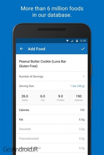 دانلود برنامه Calorie Counter اندروید