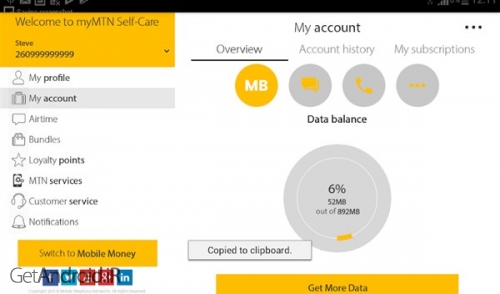 دانلود برنامه MyMTN اندروید
