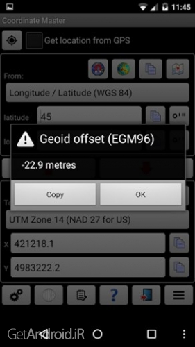 دانلود برنامه Coordinate Master اندروید
