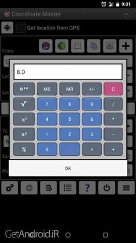 دانلود برنامه Coordinate Master اندروید