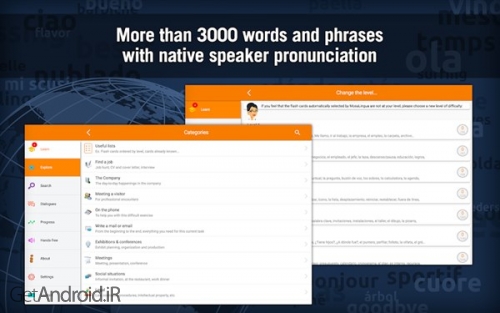 دانلود برنامه MosaLingua Business Spanish اندروید