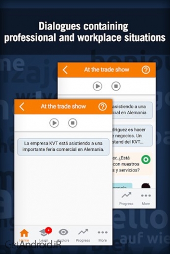 دانلود برنامه MosaLingua Business Spanish اندروید