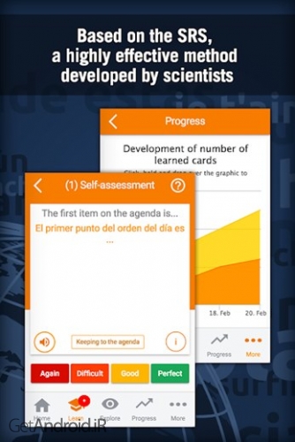 دانلود برنامه MosaLingua Business Spanish اندروید