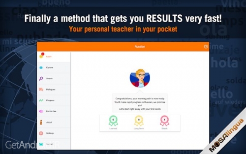 دانلود برنامه Speak Russian with MosaLingua اندروید